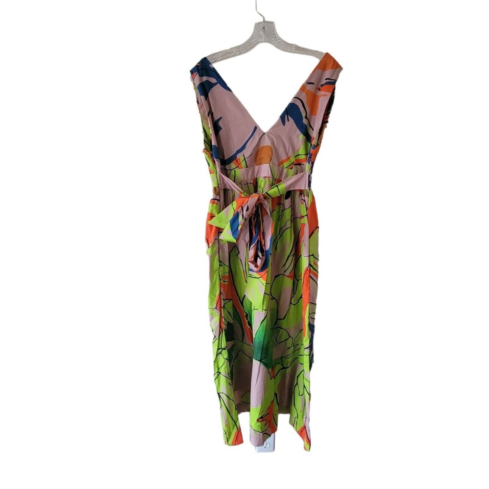 Anthropologie Roompa PERMARAJUA‎ Nenma Dress Midi MEDIUM NWT - Picture 5 of 9